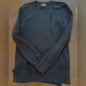 Joes Jeans - Men's distressed Black Sweater